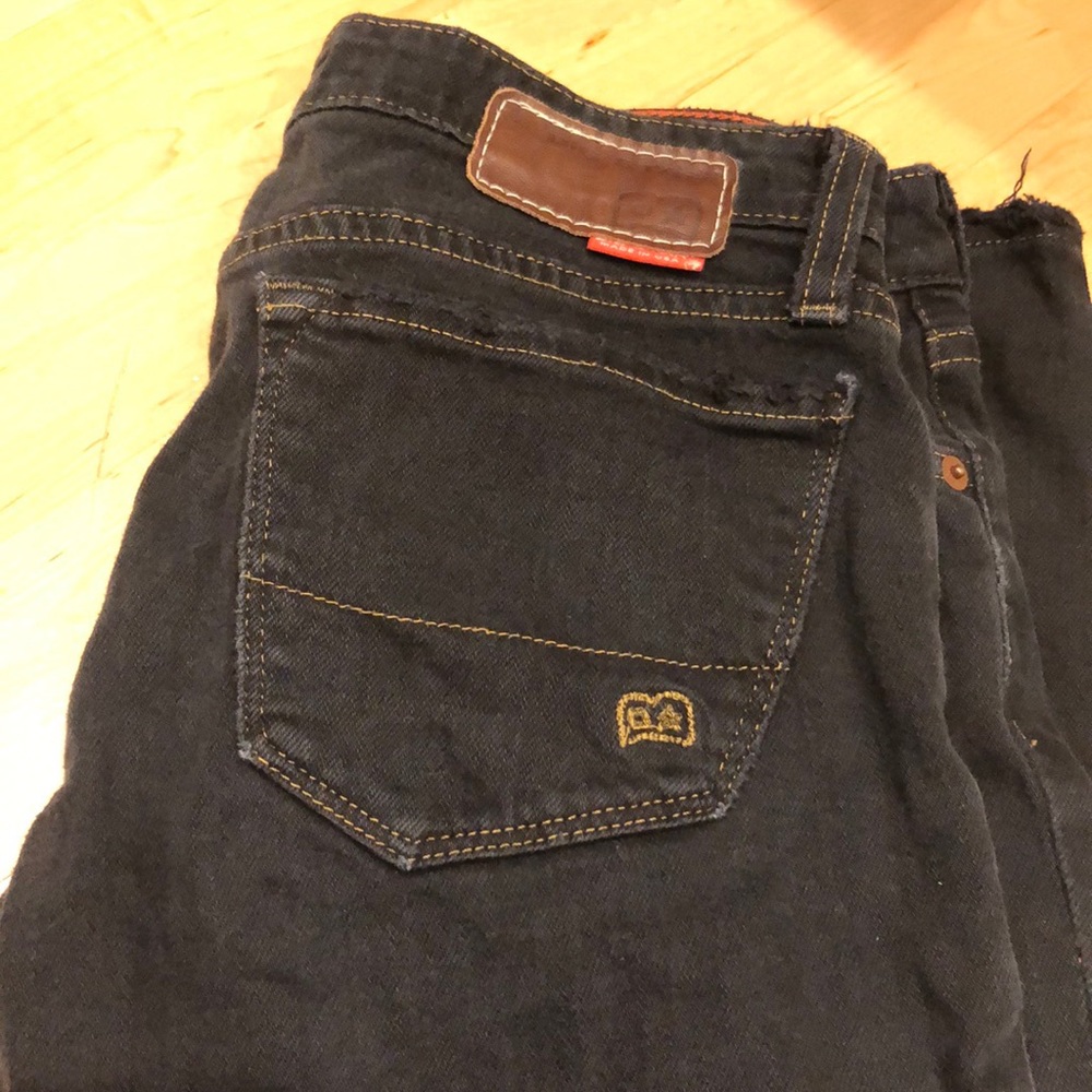 Big Star Black Straight Leg Jeans